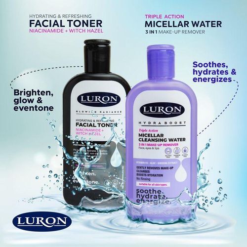Luron Micellar Cleansing Water and Facial Toner