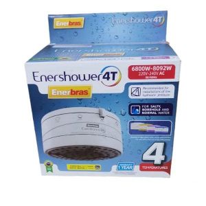 Enerbras Automatic Electric Instant Hot Water Shower Head Heater