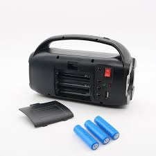 Caston Best quality bluetooth speaker with inbuilt solar panel