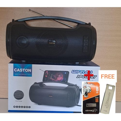 Caston Best quality bluetooth speaker with inbuilt solar panel