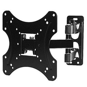 Home Design Full Motion TV Wall Mount Bracket Articulating Arms Swivels Tilts Extension Rotation for Most 14-55 Inch