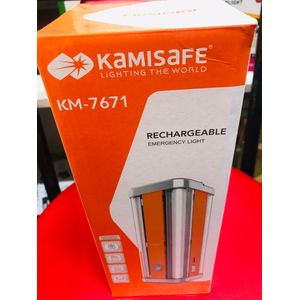 Kamisafe Rechargeable Emergency light. 4 corner LED Multi-functional Lantern KM-7671 lamp