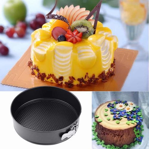 A Set Of 4 Different Shapes Of Baking Tin