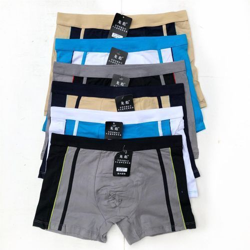 Fashion 6 piece Men’s Cotton Boxers - Multicolour