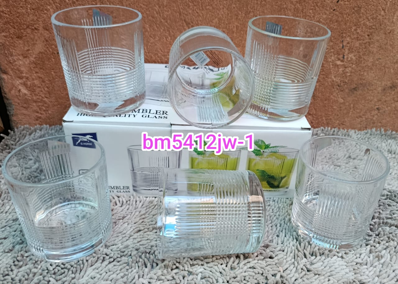 6PCS Diamond Cut Whisky Glasses Set – Short Old Fashioned Tumbler Glassware for Scotch, Bourbon, Vodka, Cocktails – Elegant Heavy Base Bar Glass Gift Set