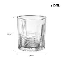 6PCS Diamond Cut Whisky Glasses Set – Short Old Fashioned Tumbler Glassware for Scotch, Bourbon, Vodka, Cocktails – Elegant Heavy Base Bar Glass Gift Set