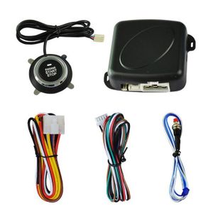 Autostart Car Engine Start Stop Push Button, keyless car ignition, Car Alarm Security & Ignition Kit for Easy Smart Starting