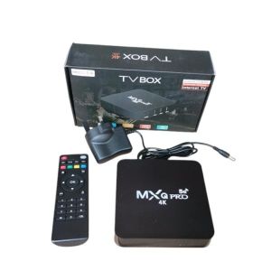 MXQ Android TV Box 8GB RAM + 64GB ROM, 4K Ultra HD Smart Streaming Media Player, Android OS, HDMI, Wi-Fi, YouTube, Netflix, Kodi, Google Play – Home TV Upgrade.