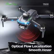 S118 Drone with Dual HD Camera, 4K Wide Angle, Optical Flow, Foldable Quadcopter with Altitude Hold, Gesture Photo, Real-Time WiFi FPV Transmission & 3 Speed Modes