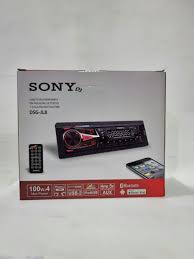 Sony JL8 Car Stereo Bluetooth USB FM Radio MP3 Player – High Power Car Audio System with Aux Input, SD Slot, Remote Control & Digital Display for All Vehicles