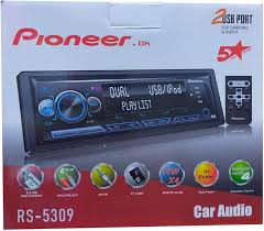Pioneer 5309 Car Radio Bluetooth Stereo FM MP3 USB SD Aux Audio Player – Digital LED Display with Remote Control, HiFi Sound System for All Car Models
