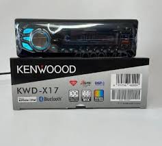 Kenwood X17 Bluetooth Car Radio Stereo – USB, SD, AUX, FM Player with Remote Control & LED Display | Universal 1 DIN In-Dash Car Audio System with Hands-Free Calling