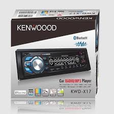 Kenwood X17 Bluetooth Car Radio Stereo – USB, SD, AUX, FM Player with Remote Control & LED Display | Universal 1 DIN In-Dash Car Audio System with Hands-Free Calling