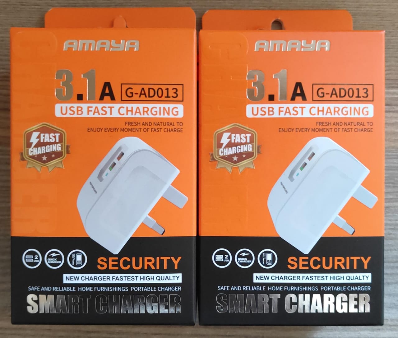 Amaya 3.1A Dual USB Port Fast Micro-USB Smartphone Charger – High-Speed Wall Adapter + Micro USB Cable – Simultaneous Charging for Android Phones, Tablets, Power Banks & More