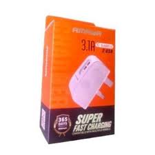 Amaya 3.1A Dual USB Port Fast Micro-USB Smartphone Charger – High-Speed Wall Adapter + Micro USB Cable – Simultaneous Charging for Android Phones, Tablets, Power Banks & More