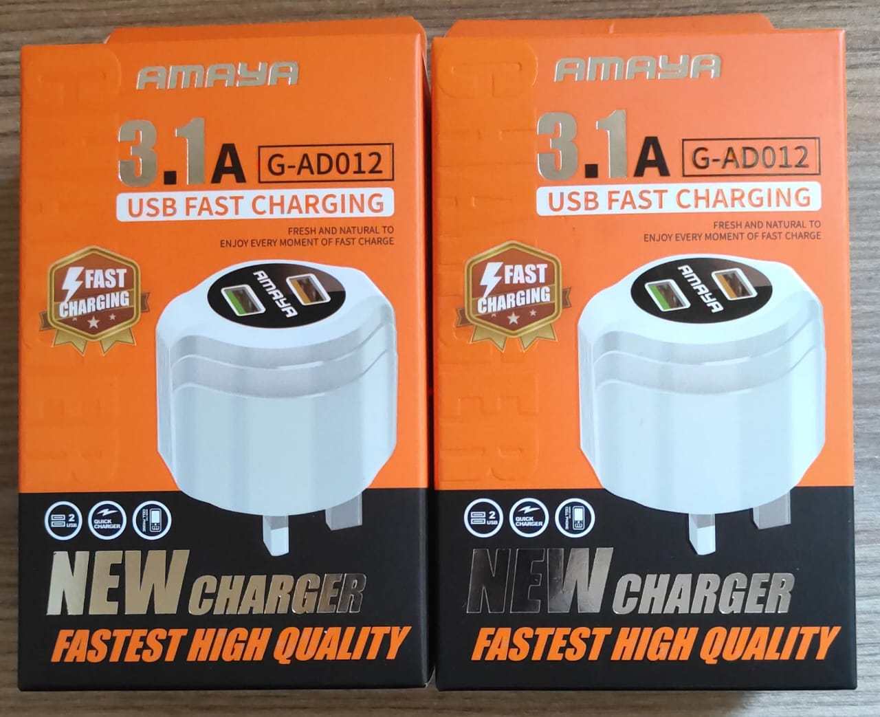 Amaya 3.1A Dual USB Port Fast Micro-USB Smartphone Charger – High-Speed Wall Adapter + Micro USB Cable – Simultaneous Charging for Android Phones, Tablets, Power Banks & More