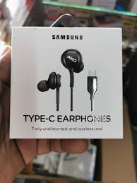 Samsung Type-C Wired Earphones – Hi-Fi Stereo Sound In-Ear USB-C Earbuds with Built-In Mic & Volume Control – Compatible with Galaxy S Series, Note Series & All Type-C Devices