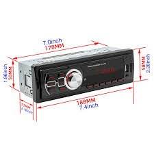 Model 606 Car MP3 Player – High-Quality Digital Car Stereo with USB, SD Card, AUX Input, Bluetooth Support & FM Radio for Crystal-Clear Music Exp
