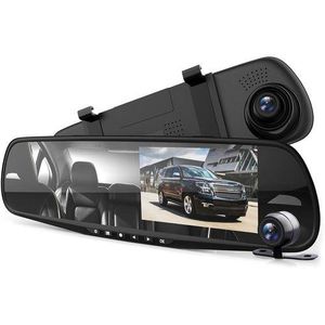 4.1 Inch Dual Dash Camera with Night Vision, Front & Rear Lens, Full HD Car DVR Recorder – Wide Angle, Loop Recording, G-Sensor, Parking Monitor – Stay Safe & Capture Every Drive