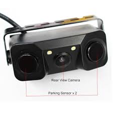High-Definition Reverse Camera with Parking Sensor – Night Vision, Waterproof, Wide Angle, Easy Installation for All Vehicles