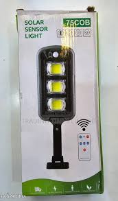 75COB Ultra-Bright Solar Security Light with Motion Sensor, Waterproof Outdoor LED Wall Lamp for Garden, Yard & Home