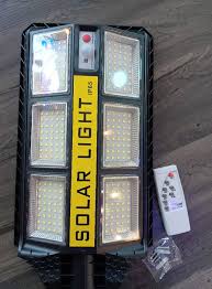 300W Solar Street Light Outdoor – High Brightness LED Flood Lamp with Remote, Motion Sensor, Waterproof, All-Night Lighting for Home, Garden, Road, Security, ETC.