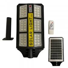 300W Solar Street Light Outdoor – High Brightness LED Flood Lamp with Remote, Motion Sensor, Waterproof, All-Night Lighting for Home, Garden, Road, Security, ETC.