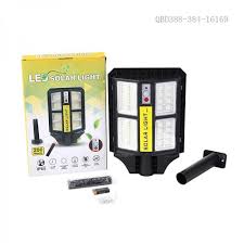 200W Solar Street Light Outdoor – High Brightness LED Flood Lamp with Remote, Motion Sensor, Waterproof, All-Night Lighting for Home, Garden, Road, Security