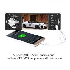 4.1 Inch Multi-Media Car MP5 Player – Bluetooth Car Stereo with HD Screen, FM Radio, USB/SD, AUX Input, Rear Camera Support & High-Quality Sound