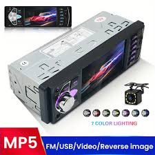 4.1 Inch Multi-Media Car MP5 Player – Bluetooth Car Stereo with HD Screen, FM Radio, USB/SD, AUX Input, Rear Camera Support & High-Quality Sound