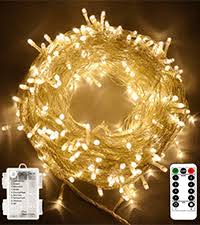 Christmas LED String Lights – Warm White Fairy Lights for Tree, Home, Garden, Wedding & Party Decoration