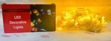 Indoor/Outdoor LED Christmas Decorative Lights 10M Long – Waterproof, Energy-Saving Fairy String Lights for Home, Garden, Weddings & Festive Events