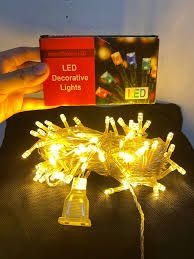 Indoor/Outdoor LED Christmas Decorative Lights 10M Long – Waterproof, Energy-Saving Fairy String Lights for Home, Garden, Weddings & Festive Events