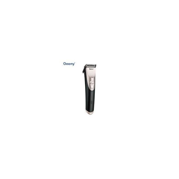 Geemy Professional Hair Clipper Shaving Machine and Beard Trimmer for Men with Adjustable Blades, Corded and Cordless Use, Rechargeable Grooming Kit for Home and Salon, Precision Haircutting and Styli