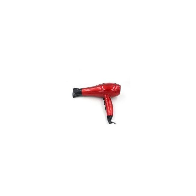 Nunix Hair Red Blow Dryer With Beauty Accessories HD-01 Professional Hot & Cold Air Hair Dryer 2000W Fast Drying Blow Dryer With Comb & Nozzle Attachments For Salon & Home Use Powerful 2000W hair drye