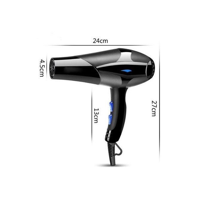 Nunix Professional Salon Blow Dryer with 3000W Power for Fast Hair Drying, Styling, Volume Boost – Hot & Cold Air Control, Concentrator Nozzle, Comb Attachments for All Hair Types
