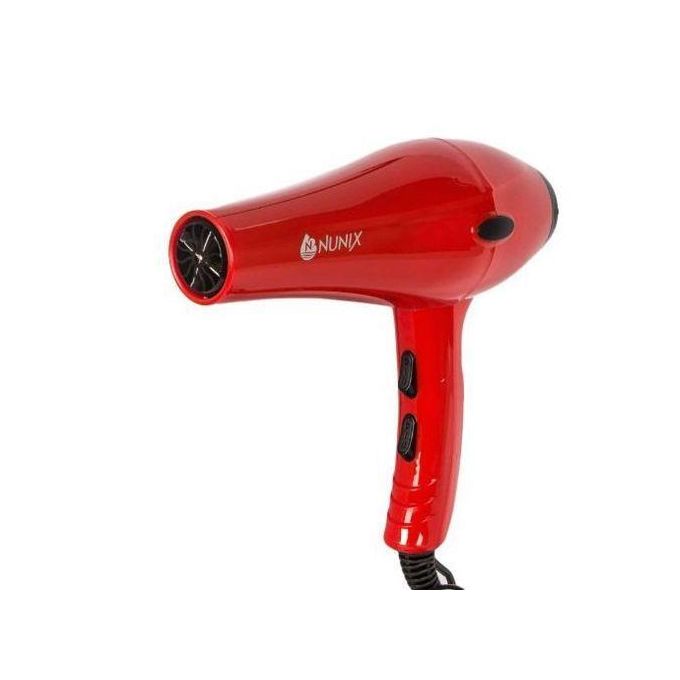 Nunix Saloon Blow Dry Hair Dryer – Professional High-Power Hair Styling Tool with Ionic Technology for Smooth, Shiny, Frizz-Free Hair, Adjustable Heat & Speed Settings, Lightweight Design for Home