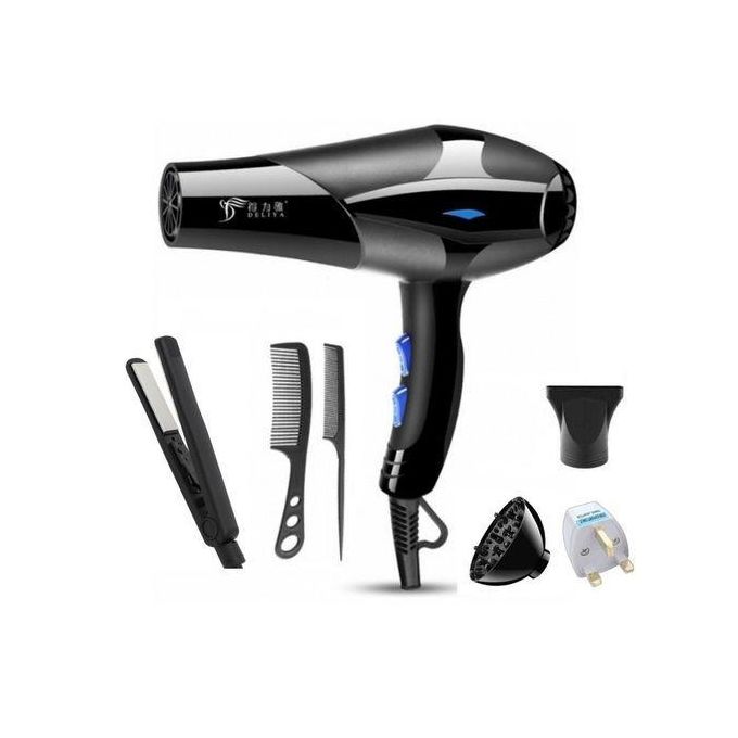 Nunix 2400W Professional Blow Dry Machine Commercial Use, High-Power Hair Dryer for Fast, Efficient, Salon-Quality Styling, Lightweight and Ergonomic Design, Ideal for Salons and Home