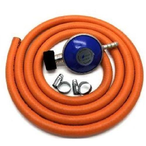Pac School Lab Regulator for 6KG Gas Cylinder with Free Pipe and 2 Hose Clamps, Durable and Safe Gas Flow Control Device for Laboratory and Educational Use, Easy Installation and Precise Gas Regulatio