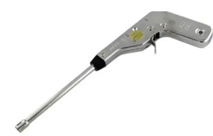 Electronic Spark Gas Igniter Lighter Gun for Gas Cooker Stove BBQ High Heat Resistance Durable Kitchen Ignition Tool Long Nozzle Gas Starter for Home Restaurant Use