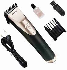 Geemy PROFESSIONAL HAIR SHAVING ELECTRIC HAIR KINYOZI MACHINE with FREE BEST CORDLESS RECHARGEABLE SCHOOL CUT SHAVER TRIMMER and 5-Way Power Extension Cable for Ultimate Grooming Convenience