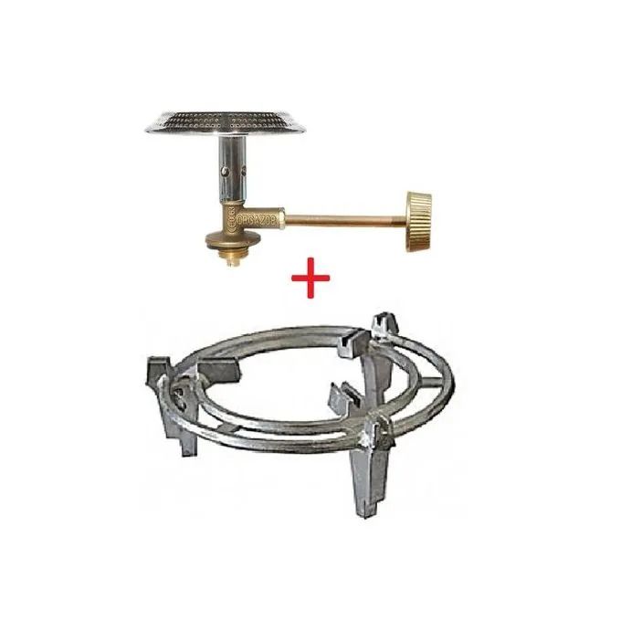 High Quality 6 KG Gas Cylinder Burner and Portable Grill – Heavy Duty Outdoor Cooking Stove, Adjustable Flame, Durable Steel Construction, Compact & Easy to Carry for Camping, Backyard, and Tailgate P