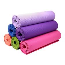 Workout Exercise Fitness Pilates Yoga Mat 6mm Non-Slip High-Density Exercise Mat for Home Gym, Pilates, Yoga, Stretching, Core Workouts, and Fitness Training