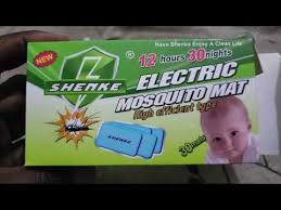 Shenke MOSQUITO REPELLENT HEATER AND MAT – Effective Electric Mosquito Killer for Home and Outdoor Use, Safe for Family, Fast-Acting, Long-Lasting, Portable, Easy-to-Use Solution