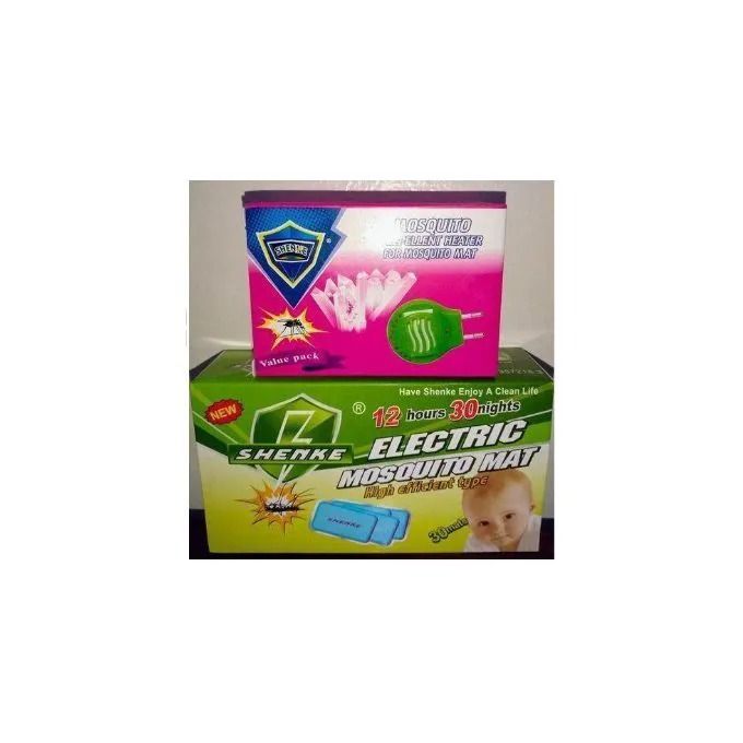 Shenke MOSQUITO REPELLENT HEATER AND MAT – Effective Electric Mosquito Killer for Home and Outdoor Use, Safe for Family, Fast-Acting, Long-Lasting, Portable, Easy-to-Use Solution