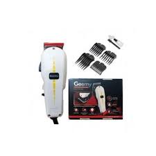 Geemy Professional Hair and Shaving Machine for Men and Barbers, Electric Cordless Hair Clipper with Adjustable Blades and Long-Lasting Battery for Precise Grooming