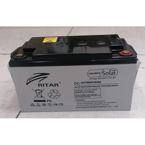 RITAR 100AH Solar Battery Dry Cell Maintenance Solar Battery