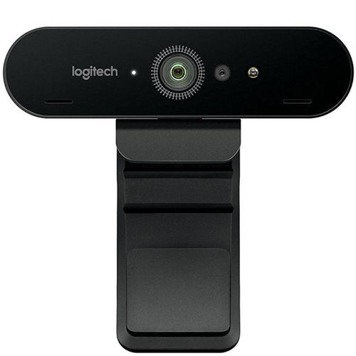 Logitech Brio 4K Webcam, Noise-Canceling mic