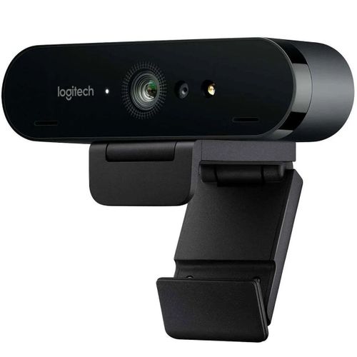 Logitech Brio 4K Webcam, Noise-Canceling mic