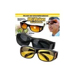 Anti-Glare Night Vision Driver Goggles Night Driving Enhanced Light Glasses. HD Vision Night Wraparounds Glasses feature lightweight, impact-resistant HD lenses that greatly reduce glare while enhanci
